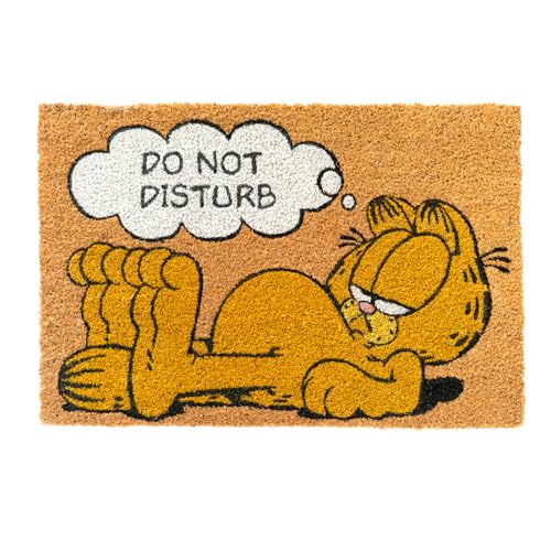 Grupo Erik Door Mat - Garfield Cat Gifts - 15.7 x 23.6 in - 40 x 60 cm Coconut Coir, Waterproof, Non Slip Door Mats Indoor & Outdoor - Garfield Gifts for Cat Lovers