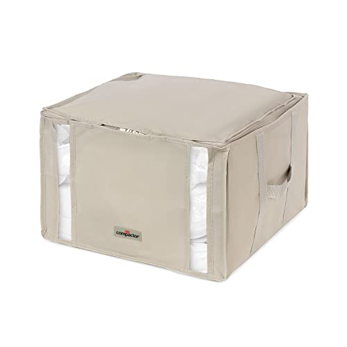Compactor Dune 3D Semi-Rigid Vacuum Box M, Beige ??? Space-Saving Solution