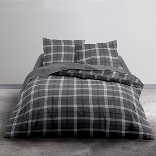 Today Winter Graphic Print Cotton Duvet Cover Set, 240 x 260 cm, Double