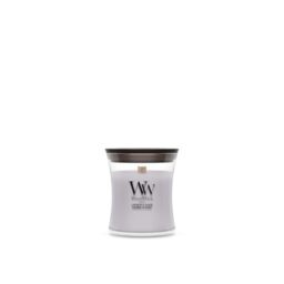 WoodWick Scented Candle with Crackling Wick - Lavender & Cedar Mini Hourglass Candle - Up to 20 Hours Burn Time - Perfect Gifts for Women
