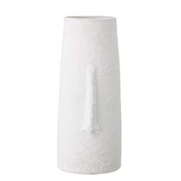 Bloomingville Decorative Vase, White, Terracotta