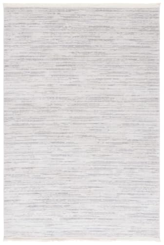 Safavieh Modern Rug for Living Room, Dining Room, Bedroom - Whisper Collection, Short Pile, in Ivory and Grey, 122 x 183 cm
