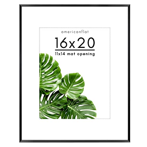 Americanflat 12x18 White Picture Frame, black, 40x60