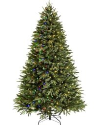 WeRChristmas 5ft Pre-Lit Grand Alaskan Fir Christmas Tree