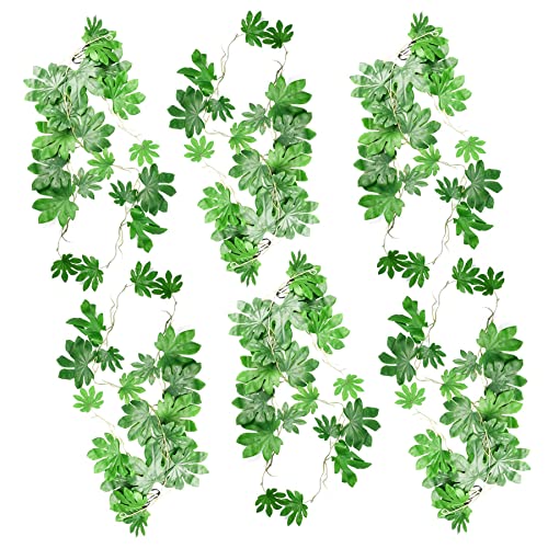 Leaf Design Artificial Hanging Plants Multipack, 110cm