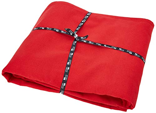 Mood collection Tivoli with Ribbon Table Cloth, 140 x 250 cm, Fabric, Red, One Size