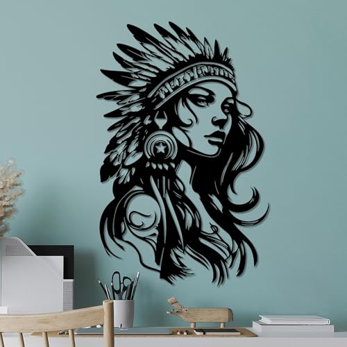 Stylish Black Decorative Metal Wall Accessory, 35 x 56 cm, 100% Metal, 1.5 mm Thickness, Perfect for Modern Home Decor & Art Display