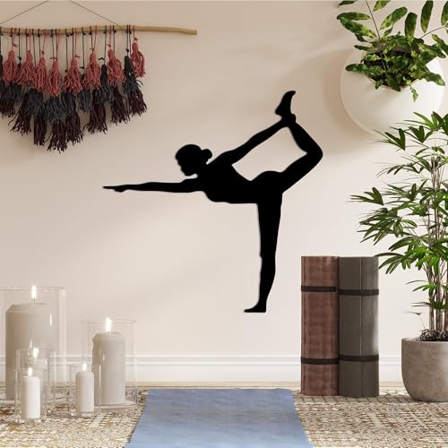 Stylish Black Decorative Metal Wall Accessory, 55 x 55 cm, 100% Metal, 1.5 mm Thickness, Perfect for Modern Home Decor & Art Display