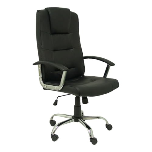 5 Star New York Armchair, Leather, Black, 66 x 83 x 32.5 cm