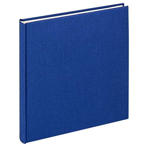 walther Design Photo Album Blue 26 x 25 cm Linen, Cloth FA-505-L