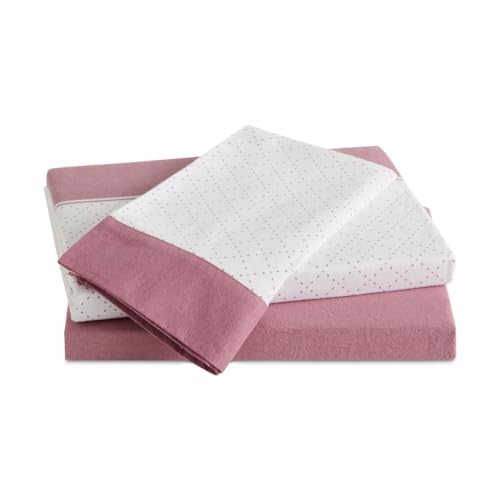 Alexandra House Living Eira Hot Pink Bed Sheet Set 135/140 3 Pieces