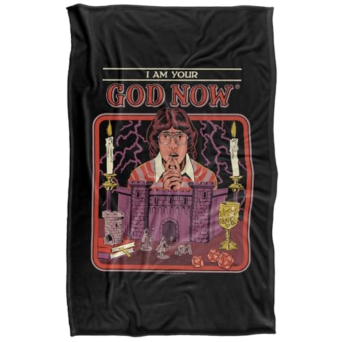 Steven Rhodes I Am Your God Now Silky Touch Super Soft Throw Blanket 91 X 147 Cm