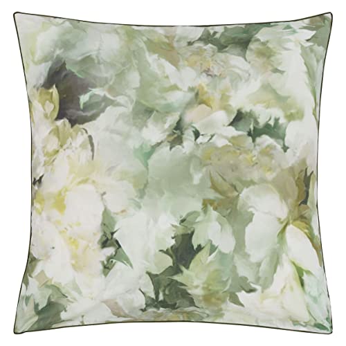 ESSIX Designers Guild Celadon Day Flowers Cotton Percale Pillowcase, 65 x 65 cm