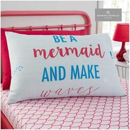 Gaveno Cavailia Kids Rotary Sheet Set Mermaid Single Children Character Bedding 2 Piece Printed Easy Care Bedlinen 1 Fitted Bedsheet and 1 Matching Pillow Case