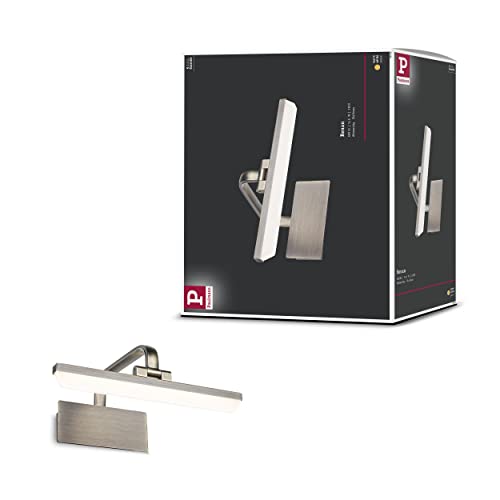 Paulmann 95568 LED picture luminaire Renan 300mm incl. 1x6W Warm white Old brass Picture light Metal, Acrylic Wall lamp 3000K