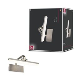 Paulmann 95568 LED picture luminaire Renan 300mm incl. 1x6W Warm white Old brass Picture light Metal, Acrylic Wall lamp 3000K