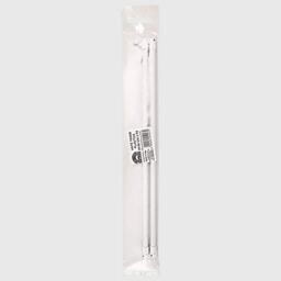 La Briantina 2 Steel Curtain Rods AST04927A, Set of 2, Extendable from 30 to 50 cm.