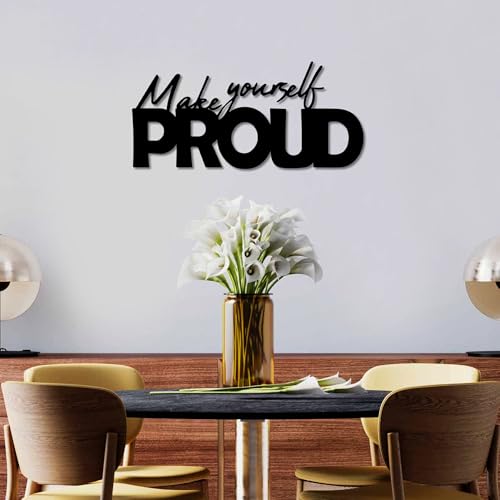 Stylish Black Decorative Metal Wall Accessory, 56 x 26 cm, 100% Metal, 1.5 mm Thickness, Lightweight and Durable, Perfect for Home Decor