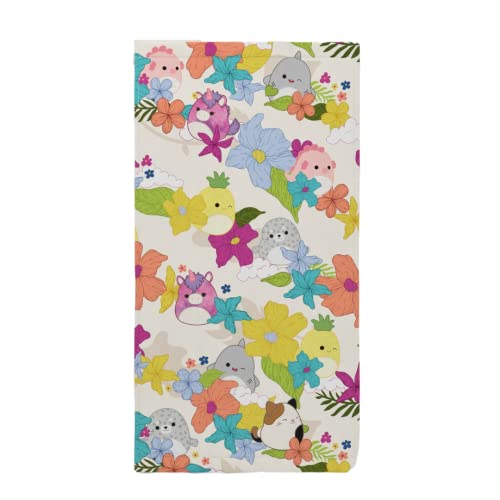Franco Collectibles Squishmallows Super Soft Cotton Bath/Pool/Beach Towel, 60 in x 30 in, (Official Licensed Squishmallows Product)
