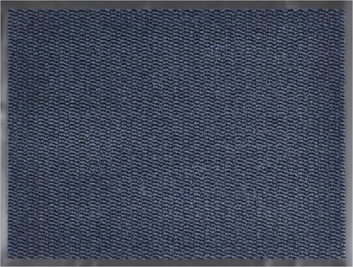 Andiamo Doormat, Polypropylene, Blue, 90 x 150 cm