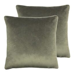 Paoletti Meridian Polyester Filled Cushions Twin Pack