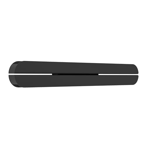 Eglo LED Outdoor Wall Light Vascella, Mounted Lamp with Indirect Illumination, Stainless Steel Spot in Black, Exterior Fixture Warm White - Cool White, IP44, 60 cm