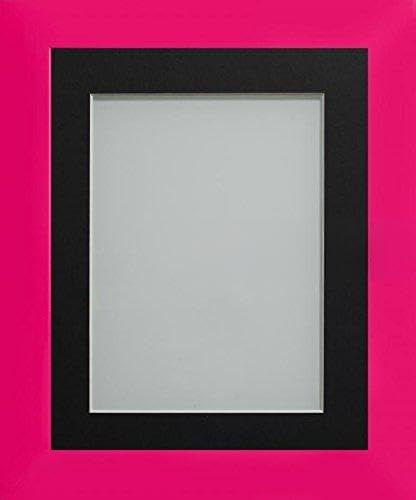 Frame Company Candy Range Hot Pink Picture Photo Frames with Mount *Choice of Colours*