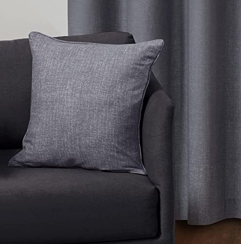 Sleepdown Textured Print Filled Cushion 45cm x 45cm Charcoal, 5056242839293