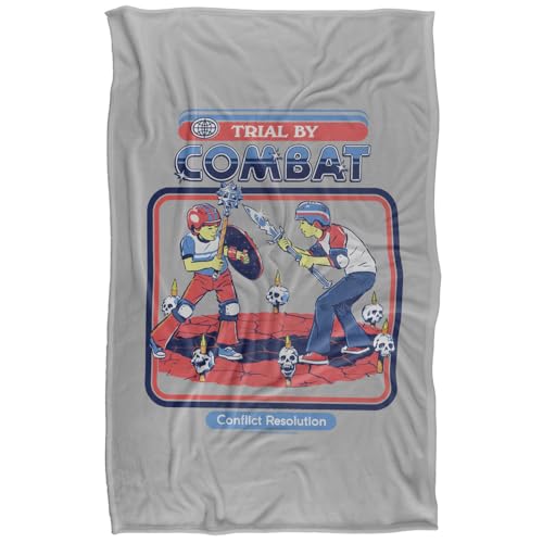 Steven Rhodes Trial By Combat Silky Touch Super Soft Throw Blanket 91 X 147 Cm