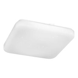 Eglo LED Ceiling Light Fixture Pogliola, Flush Mount lamp with Dip Switch