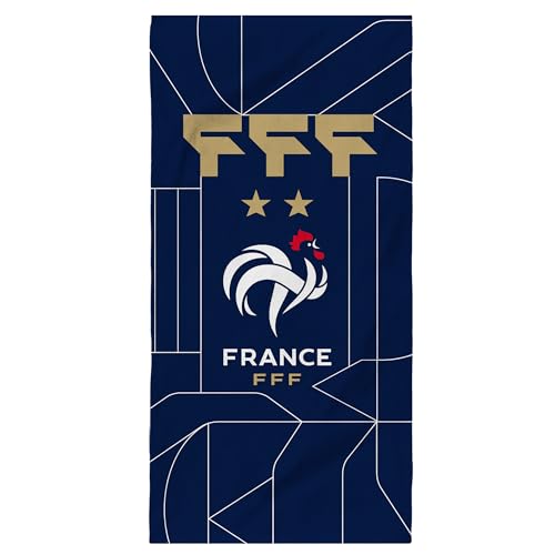 OMYDREAM FFF Construction Bath Towel - 100% Cotton - Oeko-TEX - 75 x 150 cm - Men's Print - Navy Blue