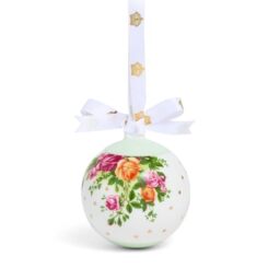 Royal Albert 1079433 Hanging Ornament, Porcelain, White