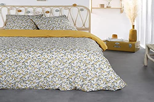 TODAY Double Bed Linen Set 240 x 260 cm Cotton Sunshine Print 7.57 cm