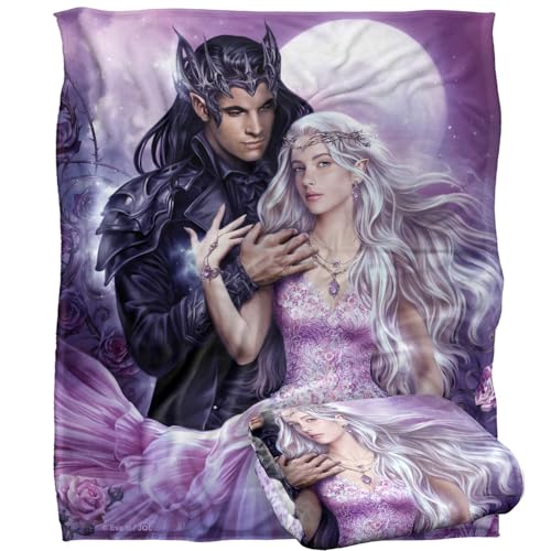 Jq Licensing - En The Enchanted Ones Elves Silky Touch Super Soft Throw Blanket 152 X 127 Cm