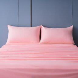 Best Season Homelike Collection 4 Piece Bed Sheet Set (Twin,Blush Pink) 1 Flat Sheet,1 Fitted Sheet and 2 Pillow Cases,100% Brushed Microfiber 1800 Bedding,Deep Pockets,Extra Soft & Fade Resistant