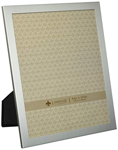 Lawrence Brushed Silver Metal Photo Frame 8x10 inch 230180
