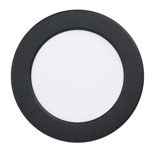 EGLO LED recessed spotlight Fueva 5, Ø 11.7 cm, steel with plastic diffuser