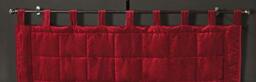 LINDER Headboard with Paws (1 27% Cotton 18pourcentlin 55% Polyester (3) 100% Polyester, Red, 160 x 70 cm