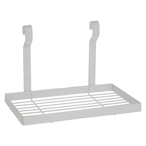Premier Housewares Sorello Hanging Storage Rack, Iron, White, 18 x 30 x 19 cm