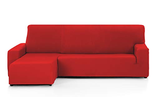 Martina Home - Chaise Longue Cover for T??nez Model Red Short Corner Left