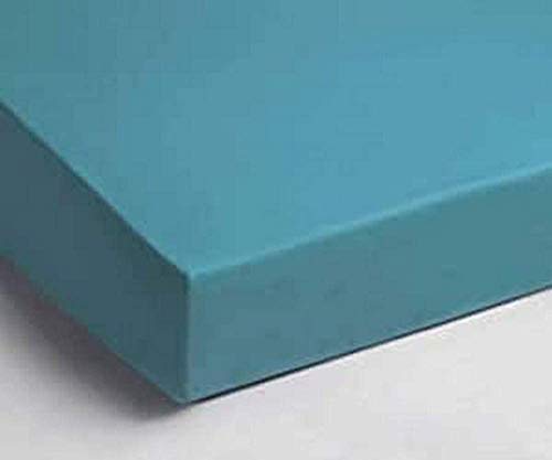 Daydream Fitted sheet jersey aqua, Cotton, 90 x 200 cm