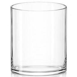 "Royal Imports Flower Glass Vase Decorative Centerpiece For Home Or Wedding - Cylinder Shape, 8"" Tall, 6"" Opening, Clear"