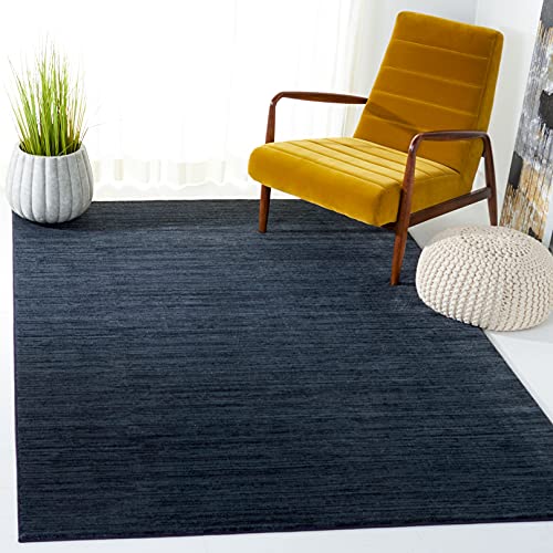 Safavieh Modern Rug for Living Room, Dining Room, Bedroom - Vision Collection, Short Pile, in Black, 155 X 229 cm