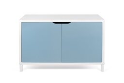TemaHome Basics Sideboard, 104 x 40 x 70 cm, White/Blue