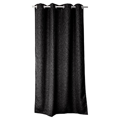 Enjoy Home Blackout woven 140 x 240 cm, polyester, black, 140 x 240