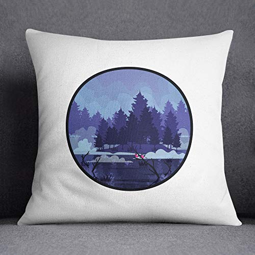 Questo Casa Decorative Cushion Cover, Cushion Cover, Home Decoration, for Sofa, Coffee, Size: 45 x 45 cm – Designed and Made in Türkiye
