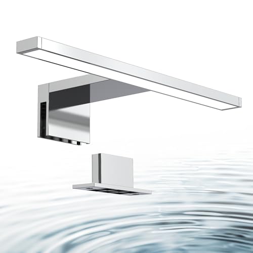 B.K.Licht - LED Mirror Light - Bath lamp - Make-up Light - Bathroom - Cabinet Lighting - Neutral White - 230 V - IP44 - Product Length:300 mm