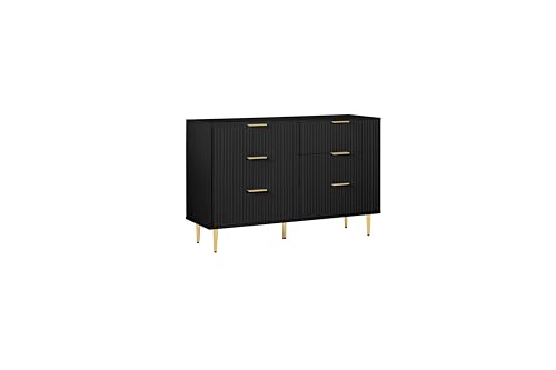 Birlea Zara 6 Drawer Fluted Chest