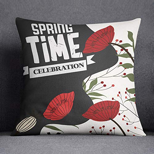 Questo Casa Decorative Cushion Cover, Cushion Cover, Home Decoration, for Sofa, Coffee, Size: 45 x 45 cm – Designed and Made in Türkiye