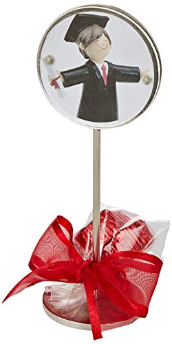 Mopec MB04.3 Small Graduation Magnetic Photo Frame with 2Bomb Photo, Metal, Multi-Colour, 13 cm